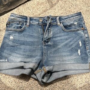 Judy Blue Distressed Jean Shorts